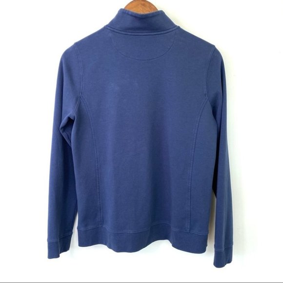 Vineyard Vines 💯 cotton sweater  with 1/2 zip front - Picture 2 of 7
